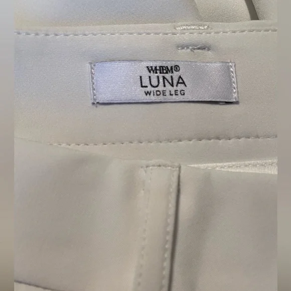 White House Black Market Luna Wide Leg Trousers size 12 - Picture 5 of 9